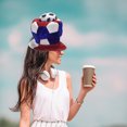 thumbnail image 4 of SUNSIOM Football Hat for Adult Contrast Color Soft Comfortable Wool Cap Funny Headgear for Bars, Masquerade Parties, 4 of 6