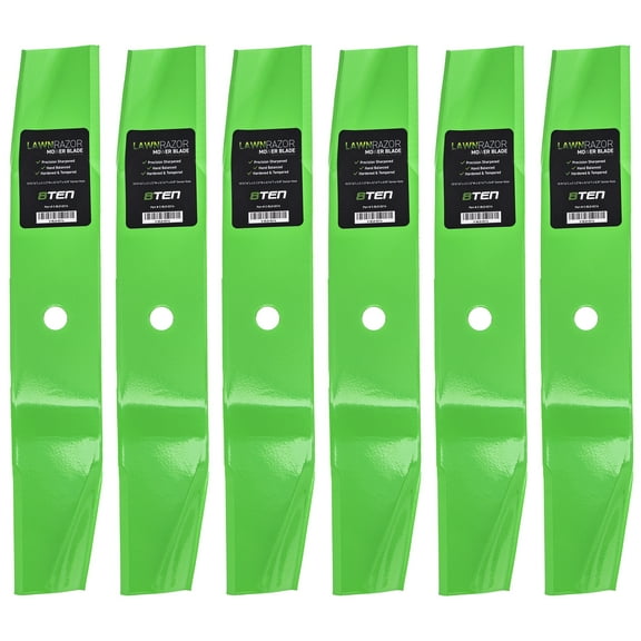 LawnRAZOR Standard Blade for Ariens 44 inch Zoom 1844 01593900 6 Pack 810-CBL2436D