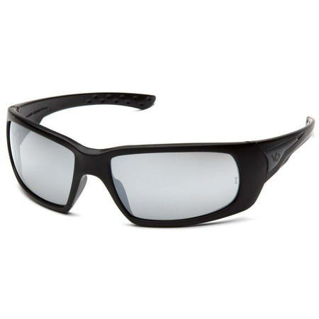 Black Frame/Silver Mirror Anti-Fog Lens