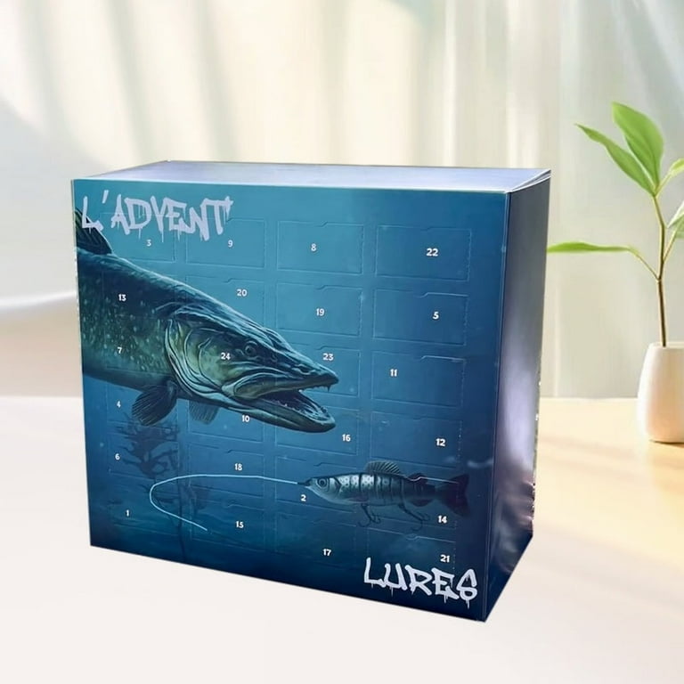 New L'Advent'Lures 2025 Christmas Fishing Blind Box Advent Fishing