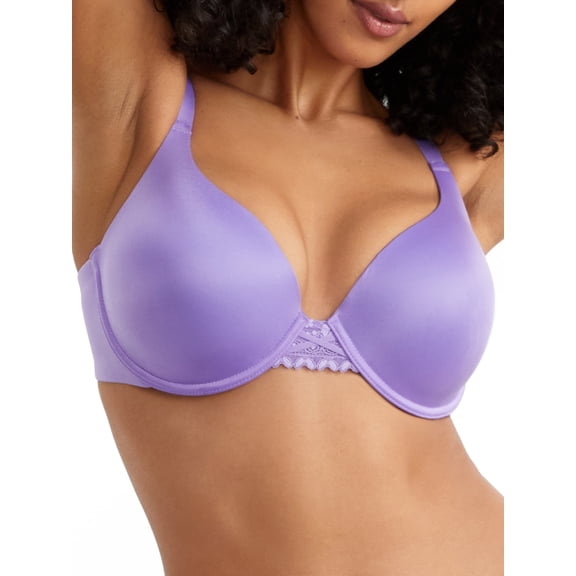 Women's Maidenform DM0066 Love the Lift DreamWire Push Up Bra (Lively Lavender 34D)