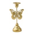 thumbnail image 1 of Candelabro de metal vintage, candelabro romántico para mesa de cena, decoración retro con textura envejecida para bodas, fiestas y aniversarios en el hogar., 1 of 8