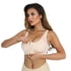 thumbnail image 2 of Sujetador de yoga estilo chaleco con cierre frontal y recolección de leche lateral para correr sin sujetador deportivo con anillo de acero (blanco M) Sailing Electrónica, 2 of 2