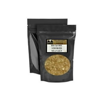 HICKORY SMOKED SEA SALT - 10 oz. Bag ( 0.63 lbs. ) - KOSHER