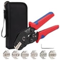 thumbnail image 1 of Kit d'Outils de Criblage avec Sac Pinces à Cliquet avec 6 Mèches Interchangeables, Crabe Réglable, 1 of 8