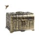 thumbnail image 3 of Caja de para niños, con accesorios de decoración de cerraduras de regalo mini almacenamiento de caja de tesoros aventureros para Bronce, 3 of 8