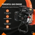 thumbnail image 5 of EFCUT C30 LITE 7 HP 212cc Gas Powered Wood Chipper Shredder, 3 in Max Capacity, Compact Design 84.4 lb New, 5 of 10
