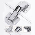 thumbnail image 2 of COM1950s Cabinet Hinges Soft Close,5 Inch Heavy Duty Stainless Steel with Damping Buffer,Non Slotted Easy Installation,Frog Style for Home Cabinet Doors, 2 of 9