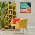 thumbnail image 3 of Stupell Industries Golf Course View Abstract Painting Gold Floater Framed Canvas Art Print Wall Art, 25 x 25, 3 of 10