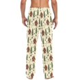 thumbnail image 2 of Sasquatch Mens Cotton Pajama Pants with Pockets Elastic Waist Lightweight Breathable Relaxed Fit Lounge Sleepwear Large, 2 of 6