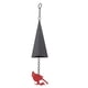 thumbnail image 4 of Campana de viento de triángulo de hierro con pájaro rojo Campanas de viento de North Country Decoración de interior y exterior para puerta Porche Patio Jardín, 4 of 10