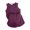 Purple, variant on Hiijoy Toddler Boys Summer Outfits Breathable Cotton Solid Tank Top Shorts Set, Sizes 2-9