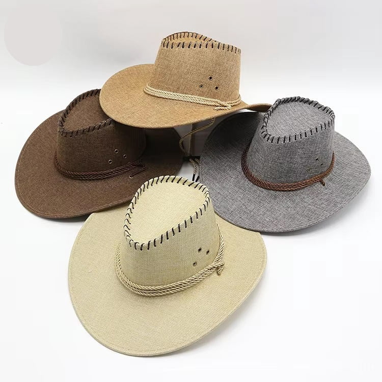 Felt Cowboy New Cowboy Hats Cowboy Hat For Women Men DlY  display picture 3