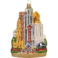 thumbnail image 3 of Pinnacle Peak Trading Co Pinnacle Peak Glass Chicago City Landscape Christmas Ornament, 3 of 4