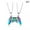 A1, variant on 2 Pieces/set Friendship Couple Necklace Magnet Hip Hop Game Controller Neckla:yq-A4