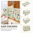thumbnail image 2 of Yayeee Collapsible Cube Storage Bin with Lid Fabric Closet Decorative Basket with Handles, Cartoon Animals, 2 of 7