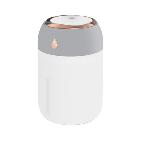 

Moocorvic Clearance USB Humidifier With Light Quiet Cool Mist Humidifier For Bedroom And Office Plants Easy To Clean