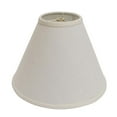 thumbnail image 1 of HomeRoots 469920 Abat-Jour en Lin Incliné Cône Profond Blanc Cassé 19 Po., 1 of 1