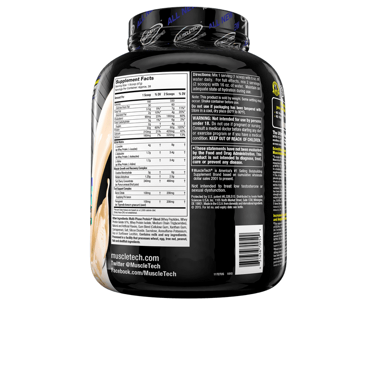 Earth Fed Muscle Grass-Fed Whey Protein Whey Back Vanilla