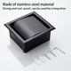 thumbnail image 4 of Soporte de papel higiénico Cateissary caja de pañuelos de acero inoxidable, 4 of 6