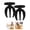 Black, variant on 2 Pcs Portable Plastic Salad Servers Claws Kitchen Vegetable Fruit, For Mixing Serving and Tossing Salad Pasta Vegetables Lightweight Kitchen Utensils for Easy(White)