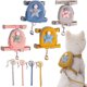 thumbnail image 1 of Xihbxyly Chaleco de Gamuza para Perro, Banda Reflectante de Seguridad, Correa de Pecho Acolchada Suave, Transpirable y Cómodo, Ideal para Entrenamiento y Paseo, Mini Mochila para Refrigerios, Talla A, 1 of 7