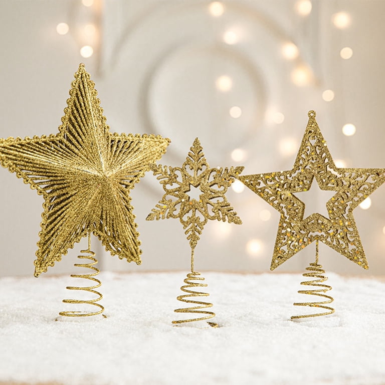 Zoëies® Wenskaart en kerstboom ketting met rode ster goudkleurig Zoëies® Wenskaart en kerstboom ketting met rode ster goudkleurig