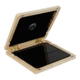 thumbnail image 1 of lionlar Saxophone Clarinet Reed Box Wind Instrument Accessories Multifunctional Clarinet Wood Color, 1 of 9