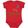 thumbnail image 3 of Inktastic Grandad Grandkids Handprints Boys or Girls Baby Bodysuit, 3 of 5