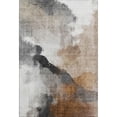 thumbnail image 2 of Addison Rugs Mayfield Premium Machine Washable Transitional Abstract Paprika Rectangle Rug, 10' X 14' Machine Washable Transitional Abstract Paprika Oversized Sherpa Throw Blanket, 2 of 6