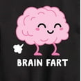 thumbnail image 3 of Instant Message - Brain Fart - Toddler & Youth Crewneck Fleece Sweatshirt, 3 of 6