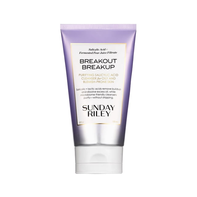 Limpiador Sunday Riley Breakout Breakup con Ácido Salicílico 150 ml