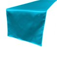 thumbnail image 1 of Chemin de Table en Satin pour Mariée, Turquoise - 14 x 108 Po., 1 of 1
