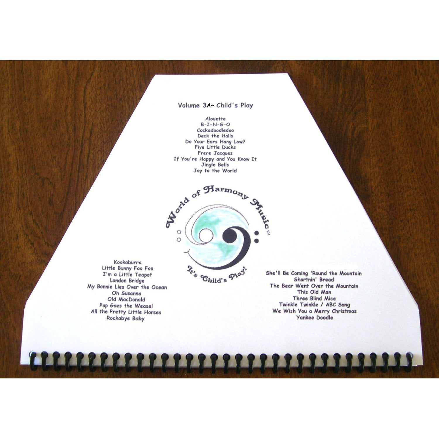 Child's Play ~ A Beginner's Collection of 28 Favorite Childhood Songs for  Zither, Lap Harp, This is the easiest of the seven World of Harmony.., By  World of Harmony Music - Walmart.com
