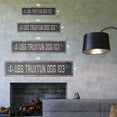 thumbnail image 2 of USS TRUXTUN DDG 103 Vintage Plastic Street Sign us navy ship veteran sailor gift | Indoor/Outdoor | 24" Wide, 2 of 4