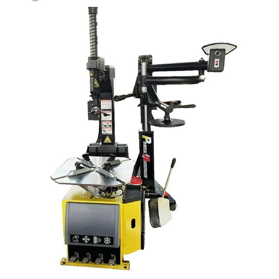 HPDAVV Tire Changer 24'' Rim Tire Changing Machine Wheel Clamping Style Tool Changers Machine Rim Clamp with Assist Arm
