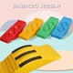 thumbnail image 2 of Naiovety Kids Balance Board PE Curvy Board Equipo de entrenamiento sensorial Balance Board Toy para niños Gimnasios en casa No.2 Naiovety OD015366-02, 2 of 6