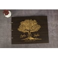 thumbnail image 4 of Darling Souvenir Personalized Engraved Laser Cut Wedding Guest Book Wooden Cover Sign-in Book Registry Guestbook Scrapbook-14, 4 of 7