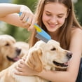 thumbnail image 1 of Flea Comb For Dogs And Cats Gentle Stainless Steel Teeth Flea Removal Pet Grooming Tool For Regular Coat Care, 1 of 5