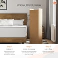 thumbnail image 3 of 24/7 Rejuv 6 inch Twin XL Memory Foam Mattress, Medium Firm Pressure Relief Foam Mattress in a Box, White, 3 of 9