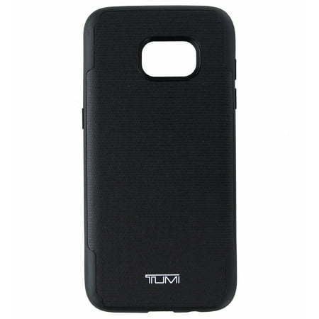 Tumi Coated Canvas Co-Mold Case Cover for Samsung Galaxy S7 Edge - Black (Refurbished)