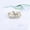 Gold, variant on Womens Double Butterfly Wing Ring Electroplated Copper Minimalist Fashion Jewelry Elegant Ring Gifts for Women