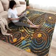 thumbnail image 2 of Aboriginals Rug 3x4 Area Rugs Dot Rugs for Entryway, Boho Carpet for Bedroom Living Room, Machine Washable Non-Slip Indoor Door Mat, Soft Low Pile Area Rug, Small Decorative Rug W&I13, 2 of 7