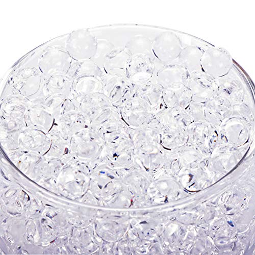 Bymore 60000 Clear Water Gel Jelly Beads Vase Filler Beads,Vase Fillers