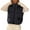 r-84Black1, variant on Females Winter Coat Solid Color Petite Lightweight Quilted Vest With Hood Casual Loose Fit Cropped Sleeveless For Autumn Season Warm Coat Lovely Vacation Jacket