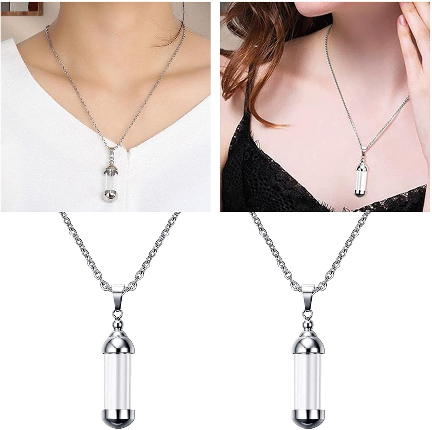 Vial necklace walmart discount
