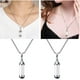 thumbnail image 2 of Zhuge 2 piezas de collar de frascos de vidrio, mini frascos de vidrio, colgantes de collar para hacer joyas, 2 of 5