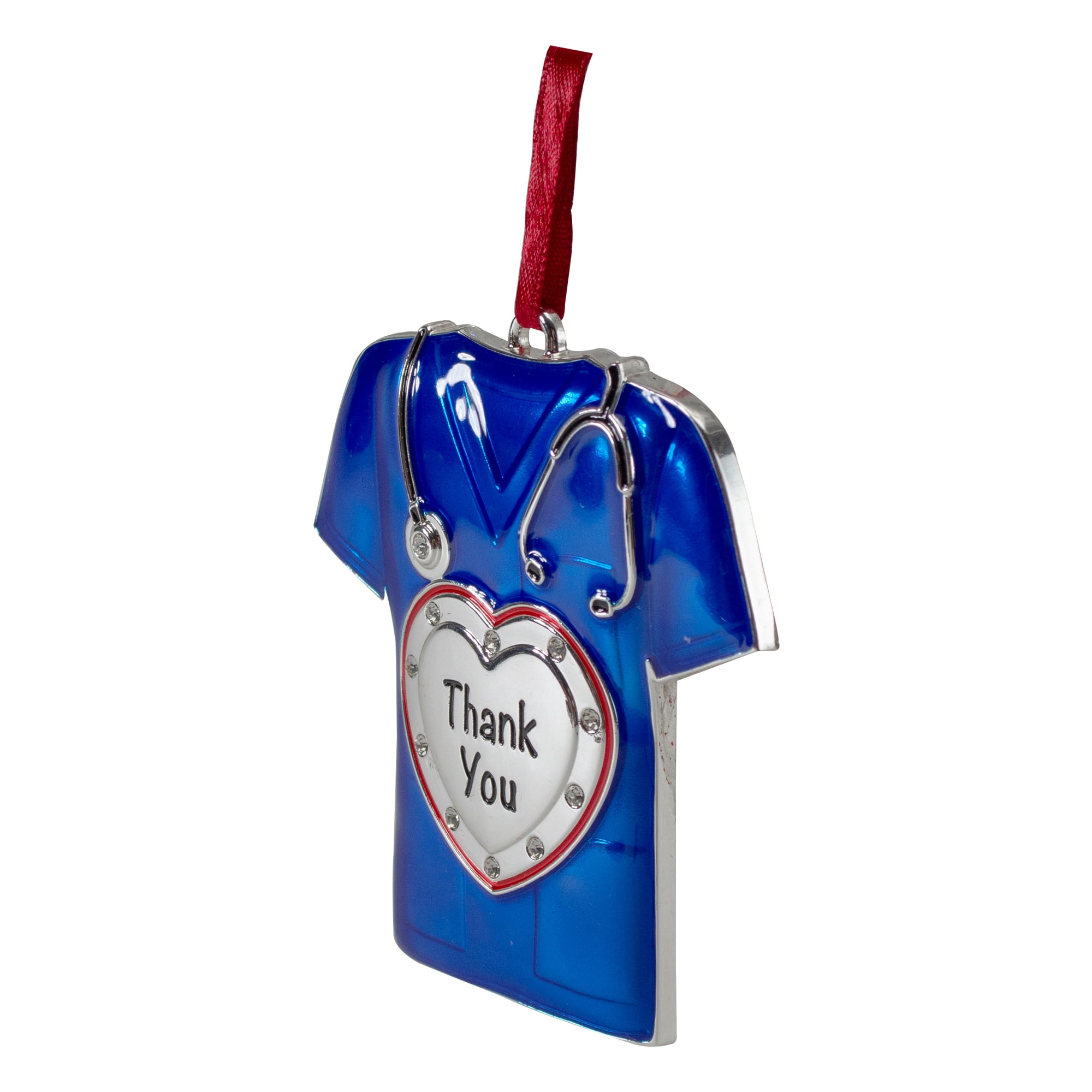 Northlight Blue Metal Christmas Decorative Accent Ornament, 3"