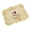 3, variant on Lynono Co.,Ltd Washable Placemat Rectangular Ruffle Edges Gingham Plaids Table Mat for Dinner