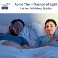 thumbnail image 5 of Sleeping Mask, Warm, Block Out Light, Comfort Sleep Eye Mask for Travel Meditation Nap, 5 of 5